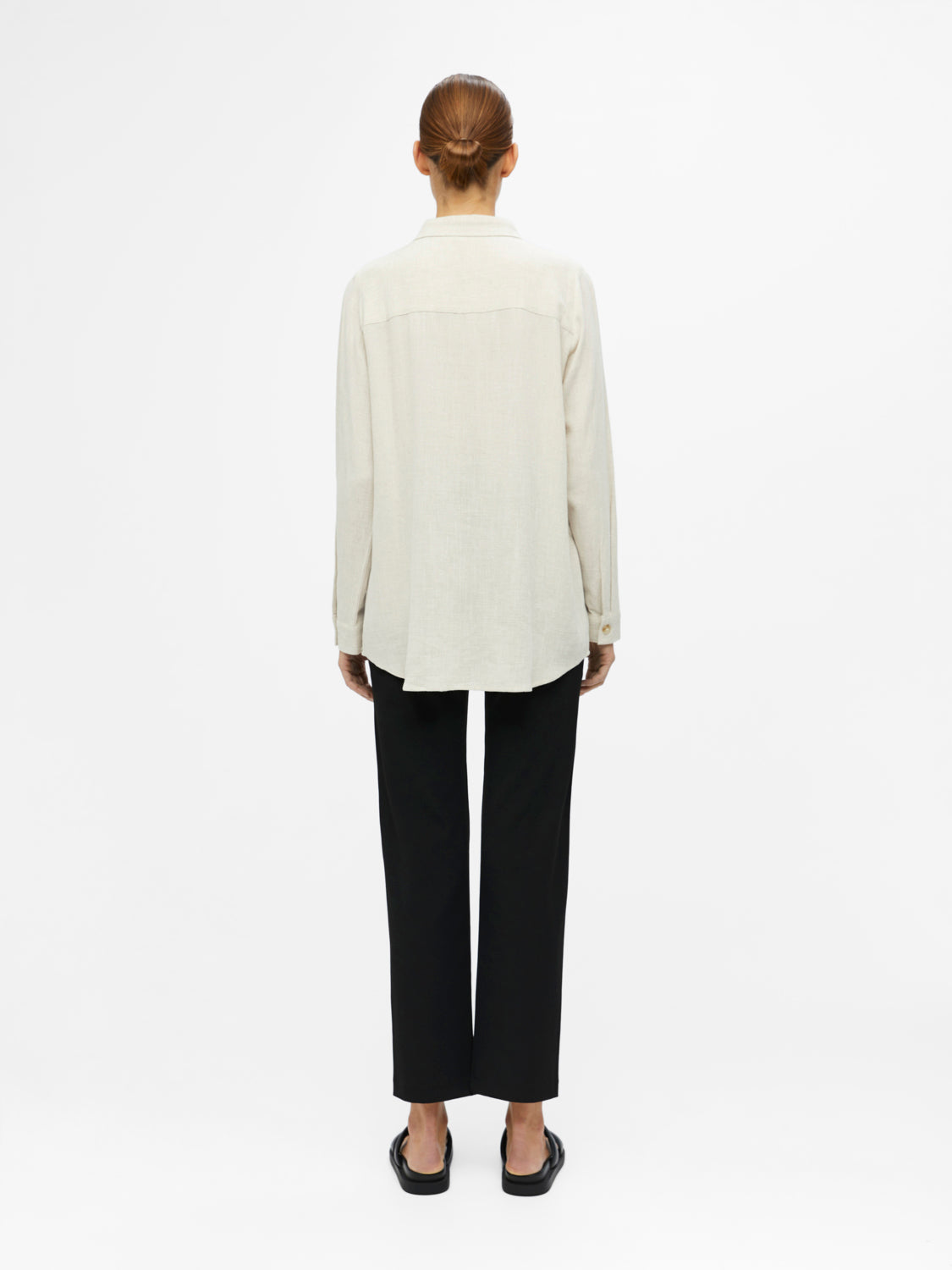 OBJSANNE Shirts - Sandshell